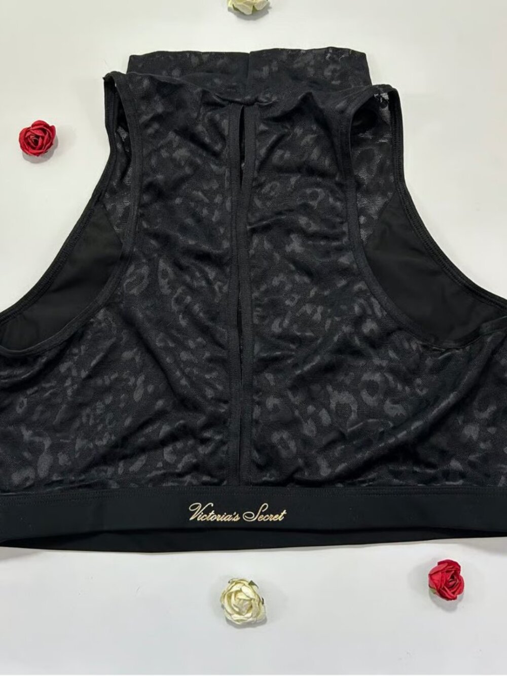 Victoria's Secret Black Lace Bralette Large NWOT